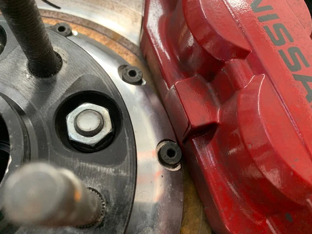 HFM.Parts 354mm Z34 370z front 2 piece slotted rotors (SOLD AS A PAIR) - Image 2