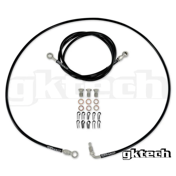 In-line e-brake braided brake line kit - Image 3