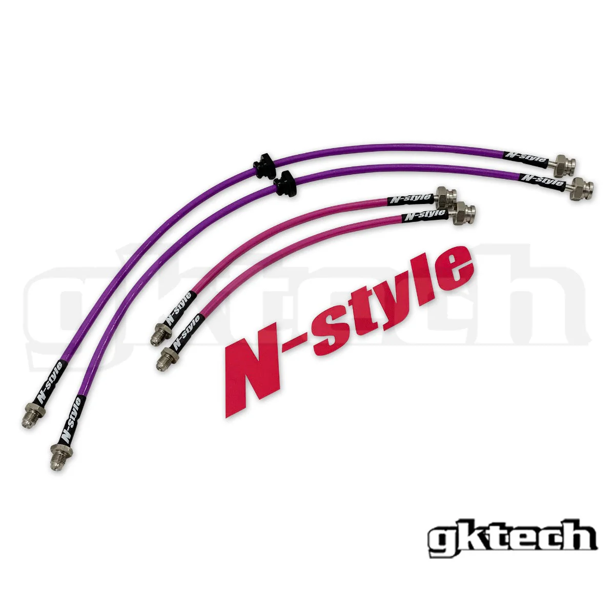 N-Style S13/180sx to Z32/GTST/GTR conversion braided brake lines - Image 2