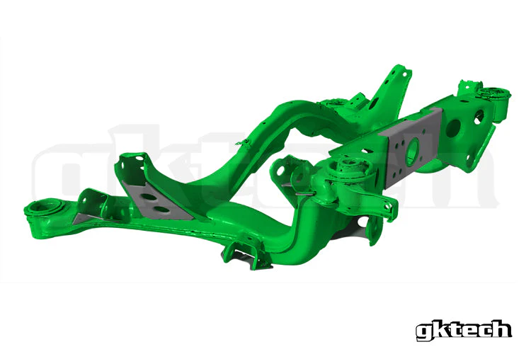 V2 S13 240sx/R32 GTS-T Skyline subframe weld in reinforcement plates - Image 10