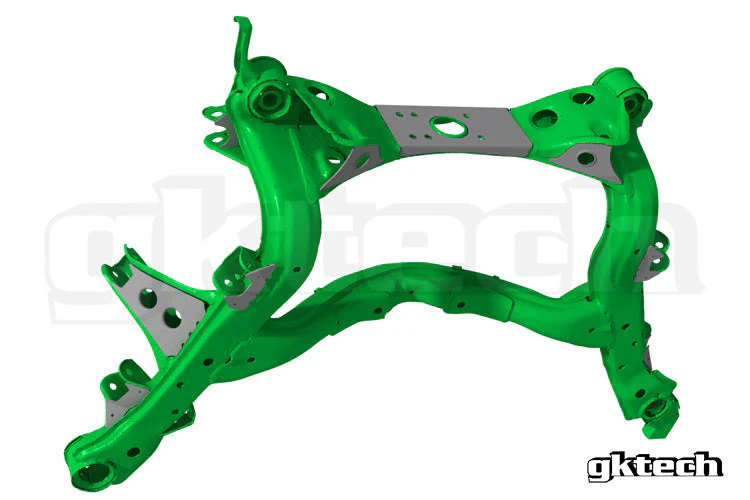 V2 S13 240sx/R32 GTS-T Skyline subframe weld in reinforcement plates - Image 11