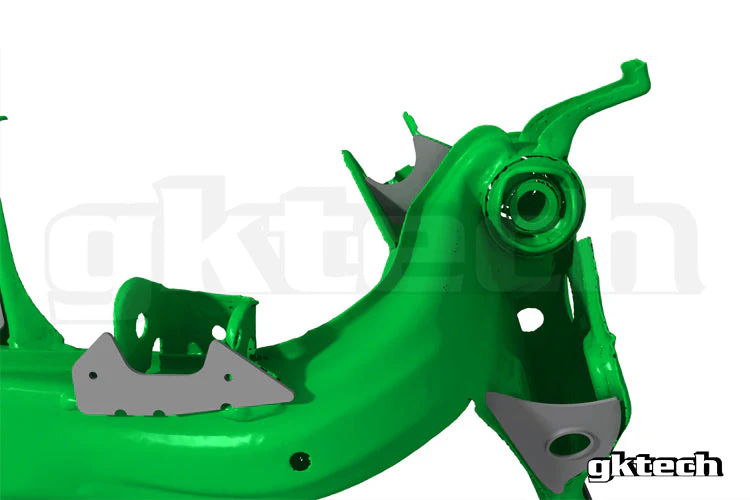 V2 S13 240sx/R32 GTS-T Skyline subframe weld in reinforcement plates - Image 7