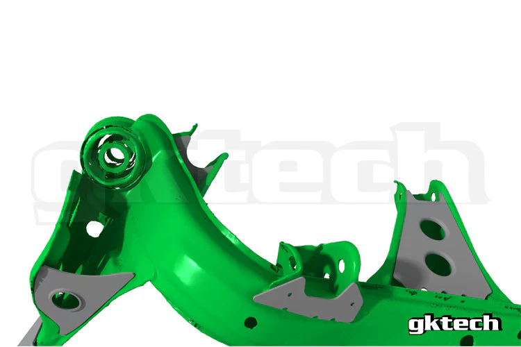 V2 S13 240sx/R32 GTS-T Skyline subframe weld in reinforcement plates - Image 9